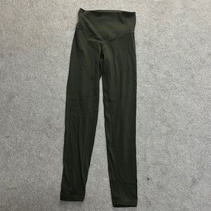 Aerie offline 7/8 high rise leggings- army green